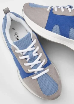 Sneaker mit Mesh-Einsatz