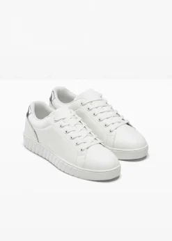 Sneaker mit Metallic-Details