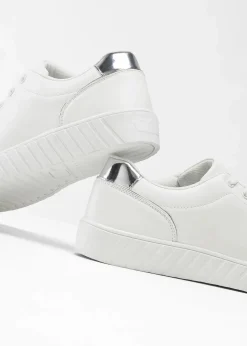 Sneaker mit Metallic-Details