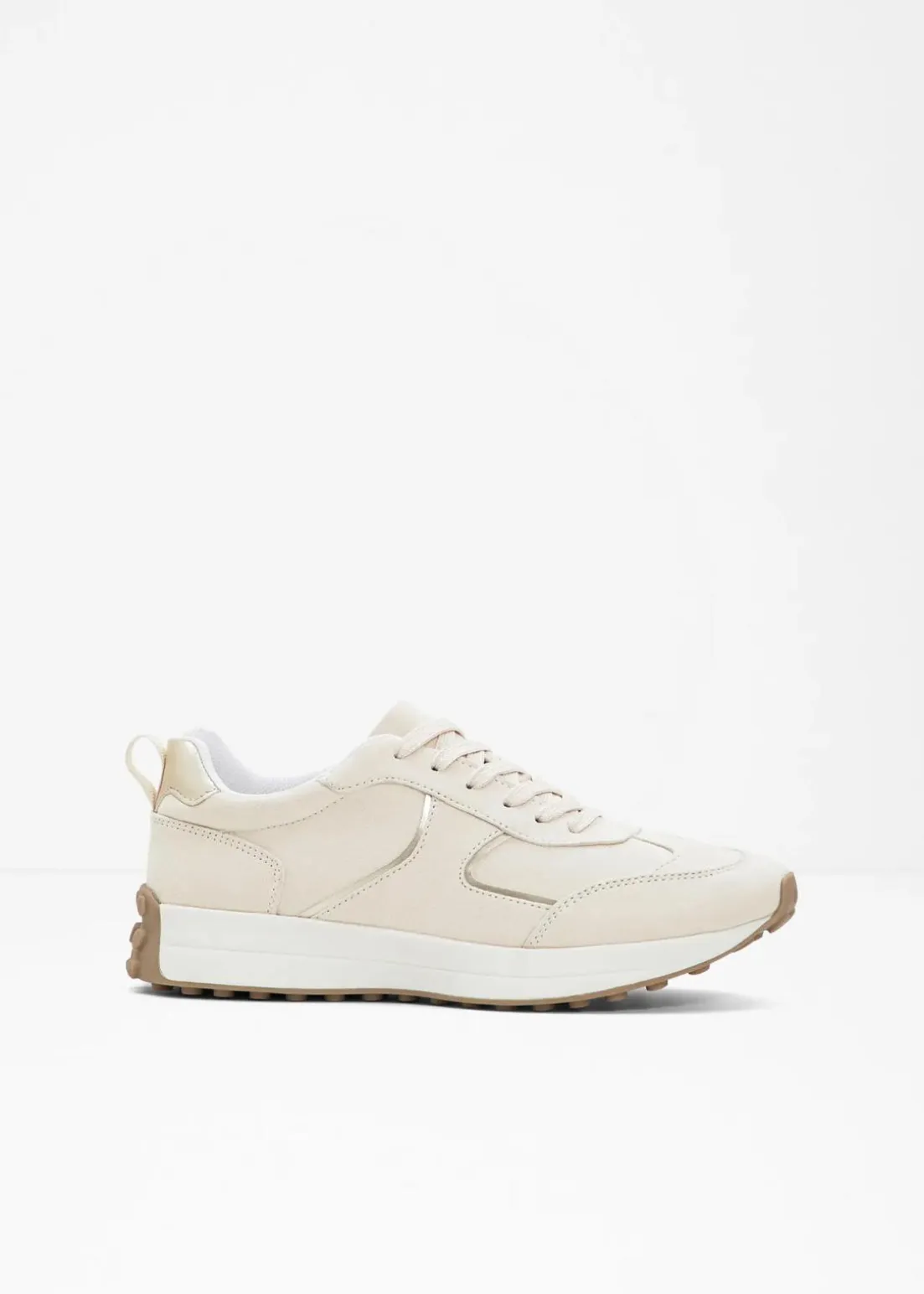 Sneaker mit Metallic-Details