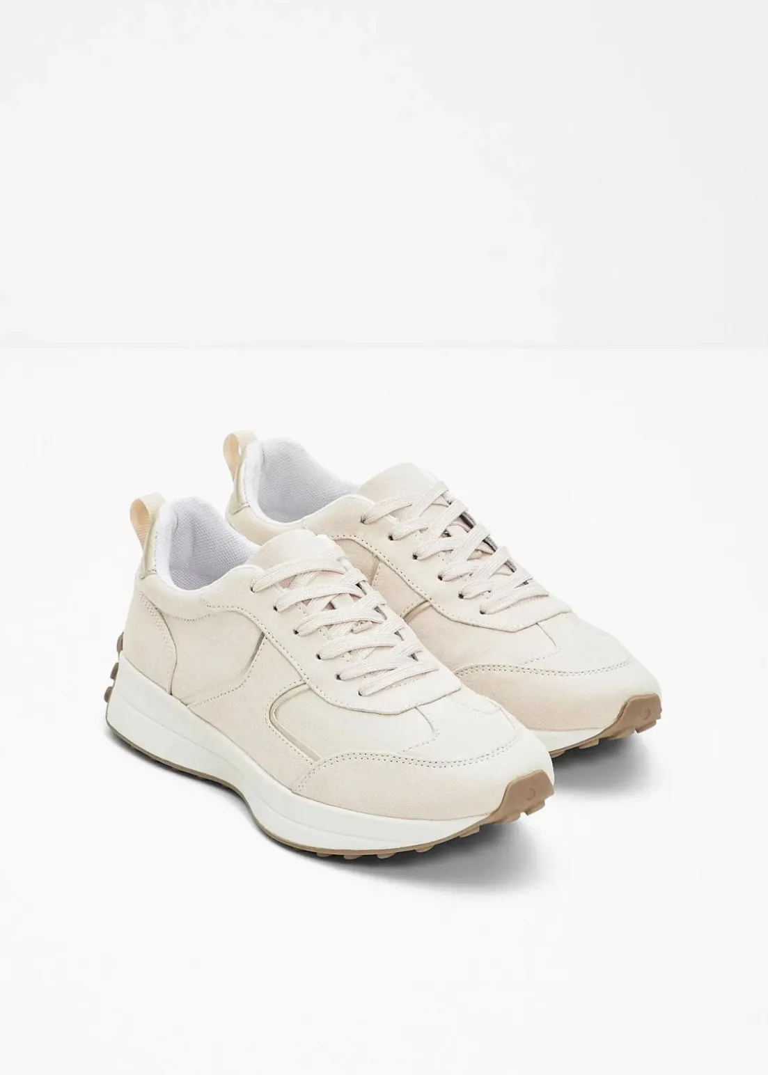 Sneaker mit Metallic-Details