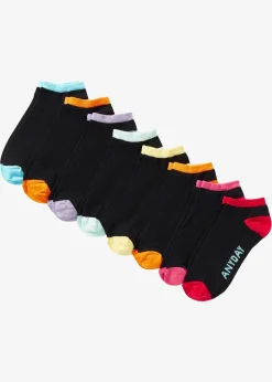 Sneaker Socken Wochentage (8er Pack) mit Bio-Baumwolle