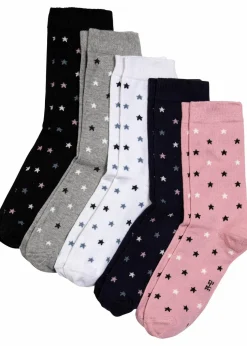 Socken mit Bio-Baumwolle (5er Pack)