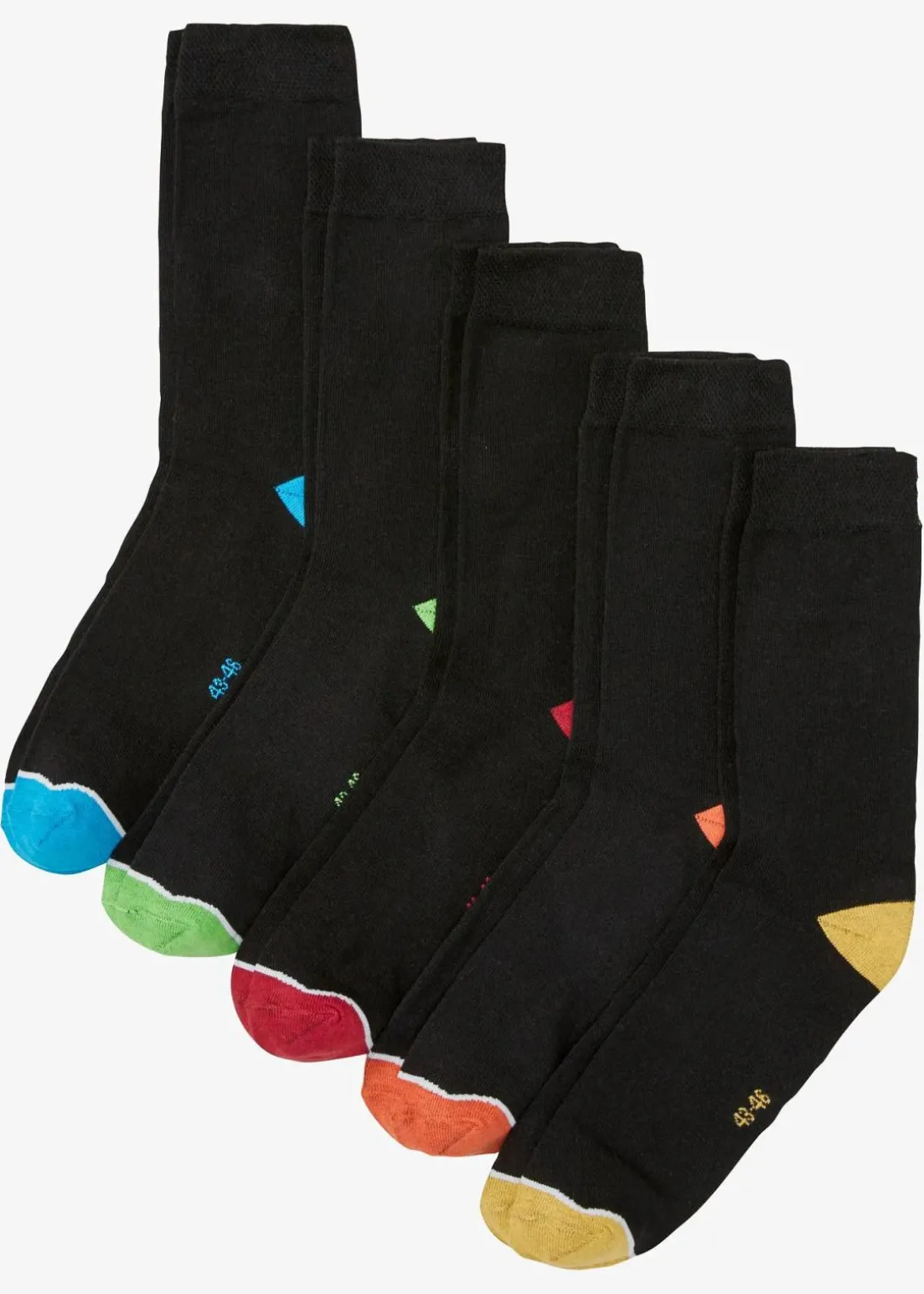 Socken mit Bio-Baumwolle (5er Pack)