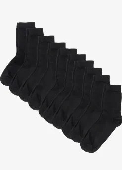 Socken mit Bio-Baumwolle (10er Pack)