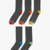 Socken mit Bio-Baumwolle (5er Pack)