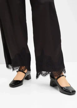 Spangenpumps in Lack-Optik