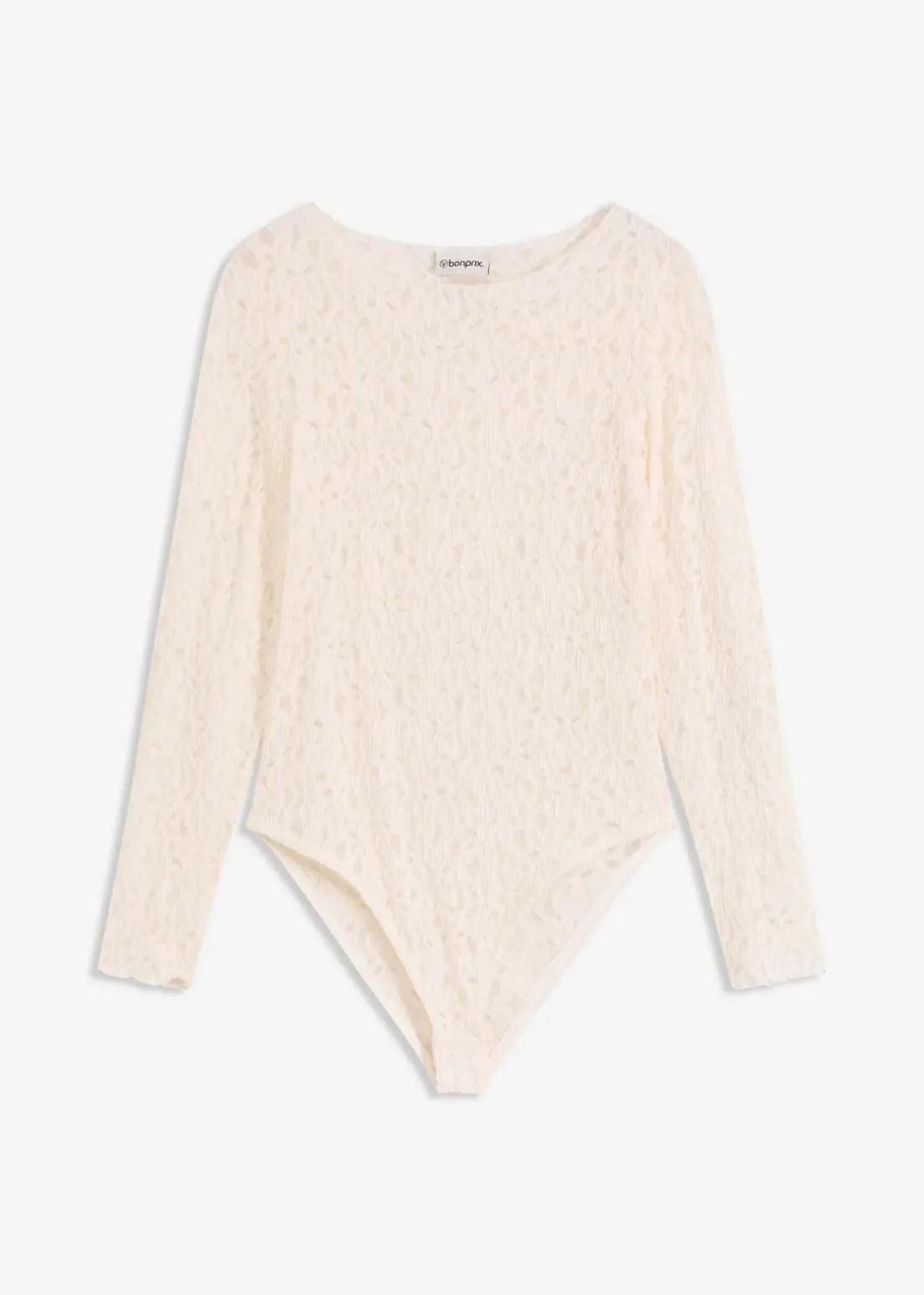 Spitzenbody mit flauschiger Oberfläche