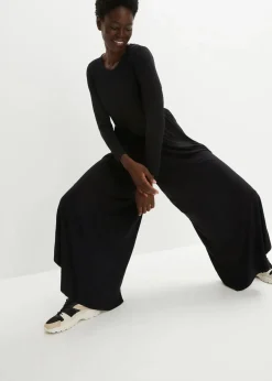 Sport-Jumpsuit aus fließender Viskose