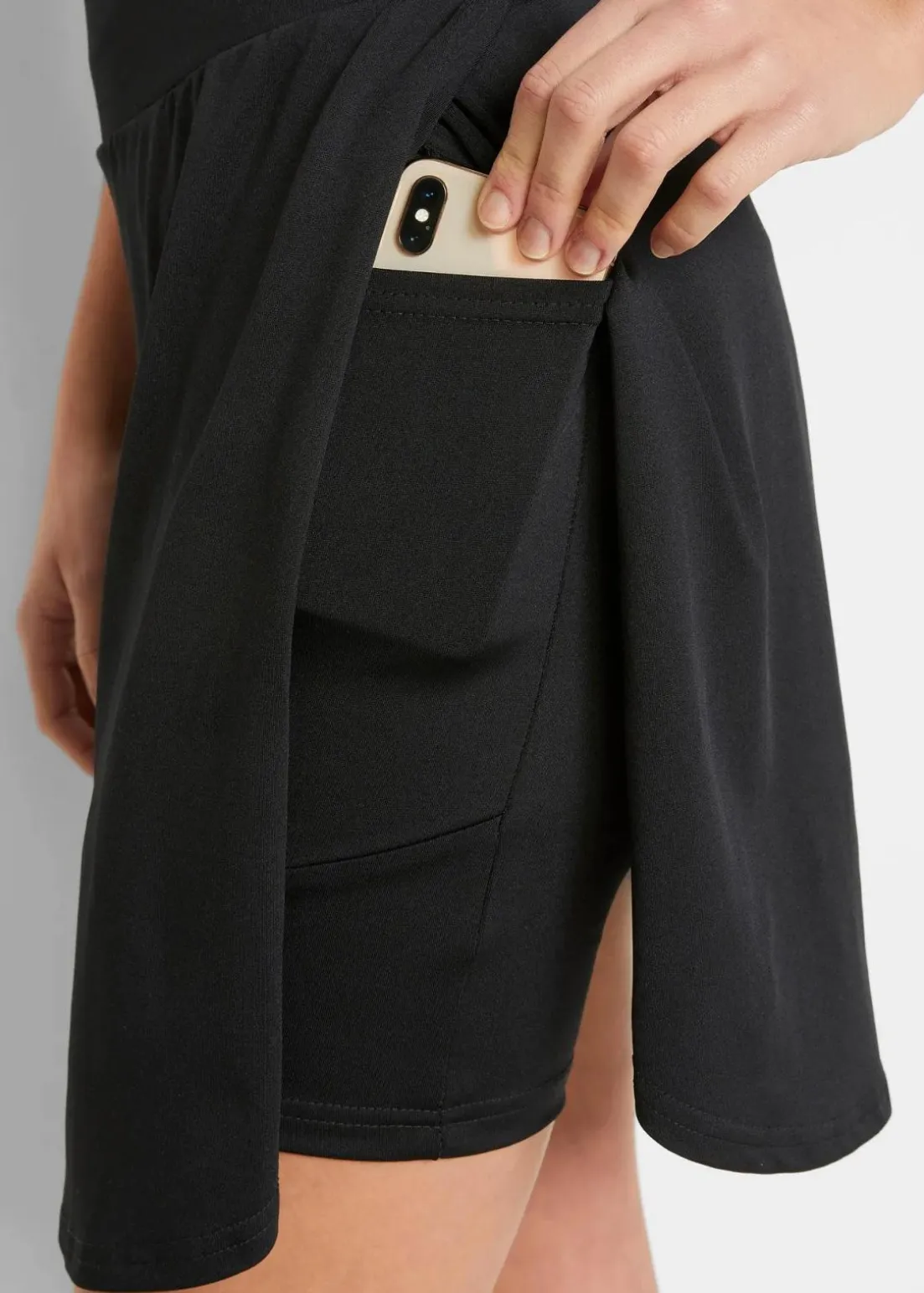 Sport-Rock mit integrierter Radlerhose, schnelltrocknend