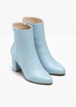 Stiefeletten mit Blockabsatz