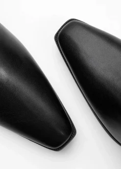 Stiefeletten mit Blockabsatz