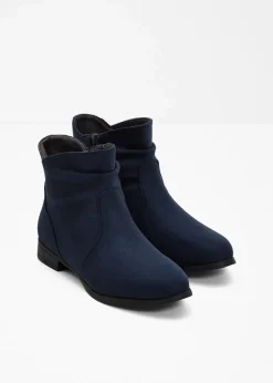 Stiefeletten mit Raffung