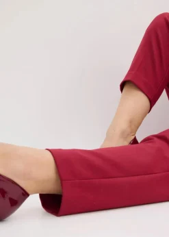 Stoffhose im Barrelfit