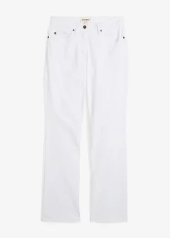 Straight Jeans Mid Waist, Stretch