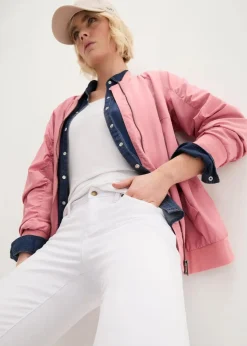 Straight Jeans Mid Waist, Stretch