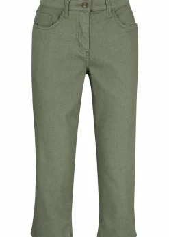 Straight Jeans, Mid Waist, Bequembund