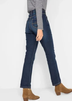 Straight-Jeans High Waist, Stretch