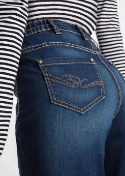 Straight-Jeans High Waist, Stretch