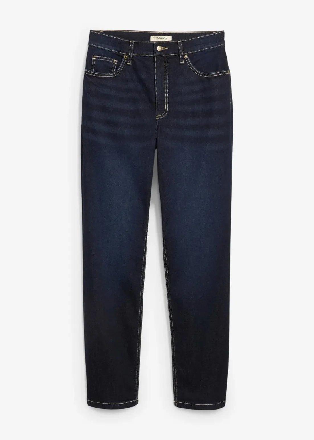 Straight-Jeans High Waist cropped