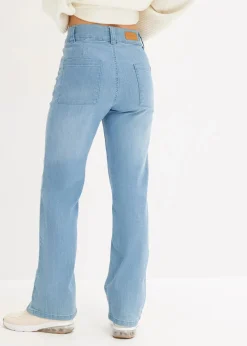 Straight-Jeans High Waist, Stretch