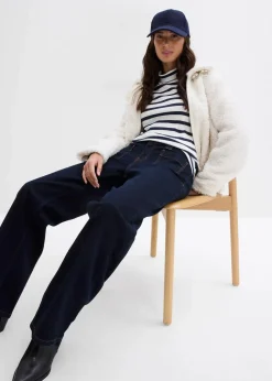 Straight-Jeans Mid Waist