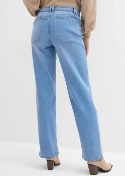 Straight-Jeans Mid Waist