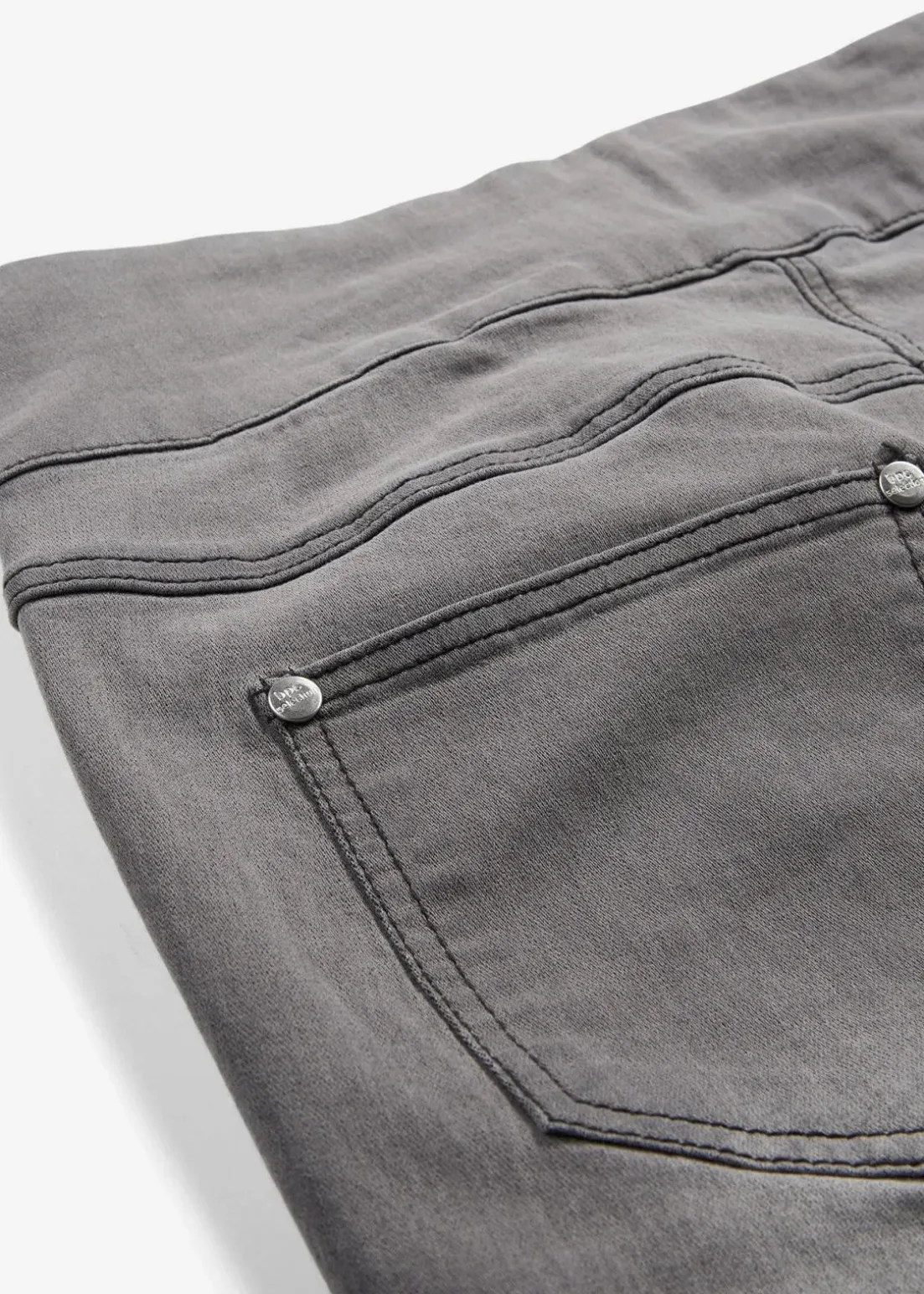 Straight-Jeans Mid Waist, Super Stretch mit Bequembund