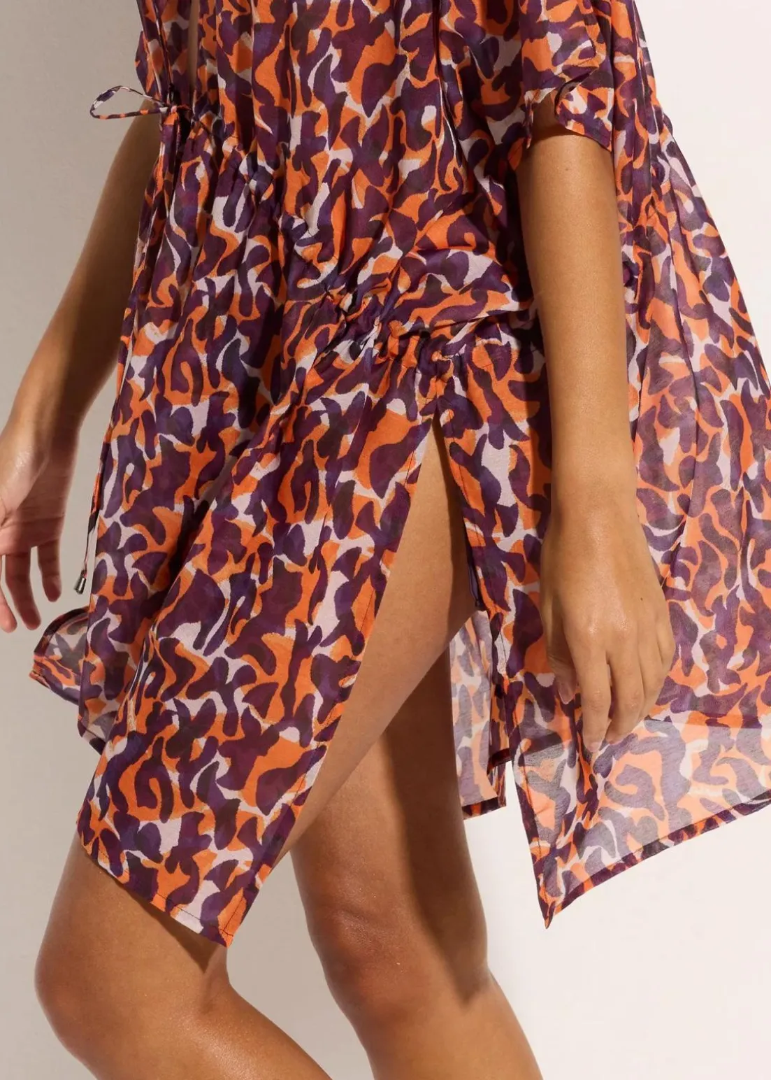 Strandkimono mit Bindedetail