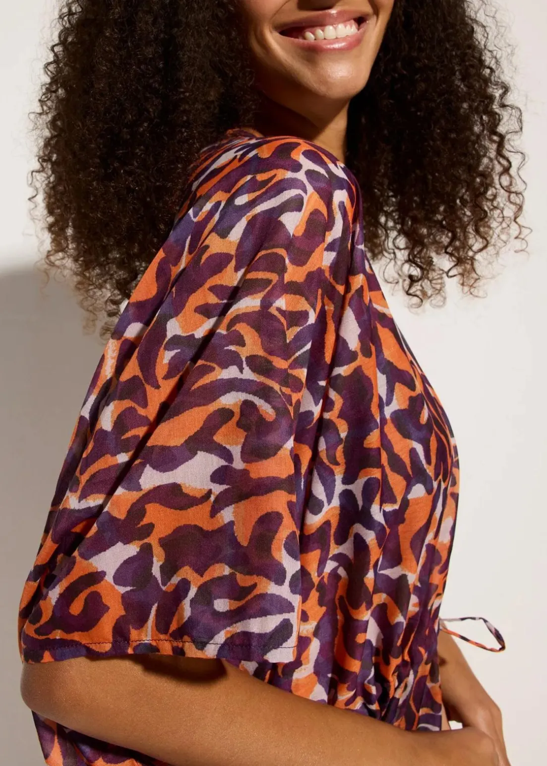 Strandkimono mit Bindedetail