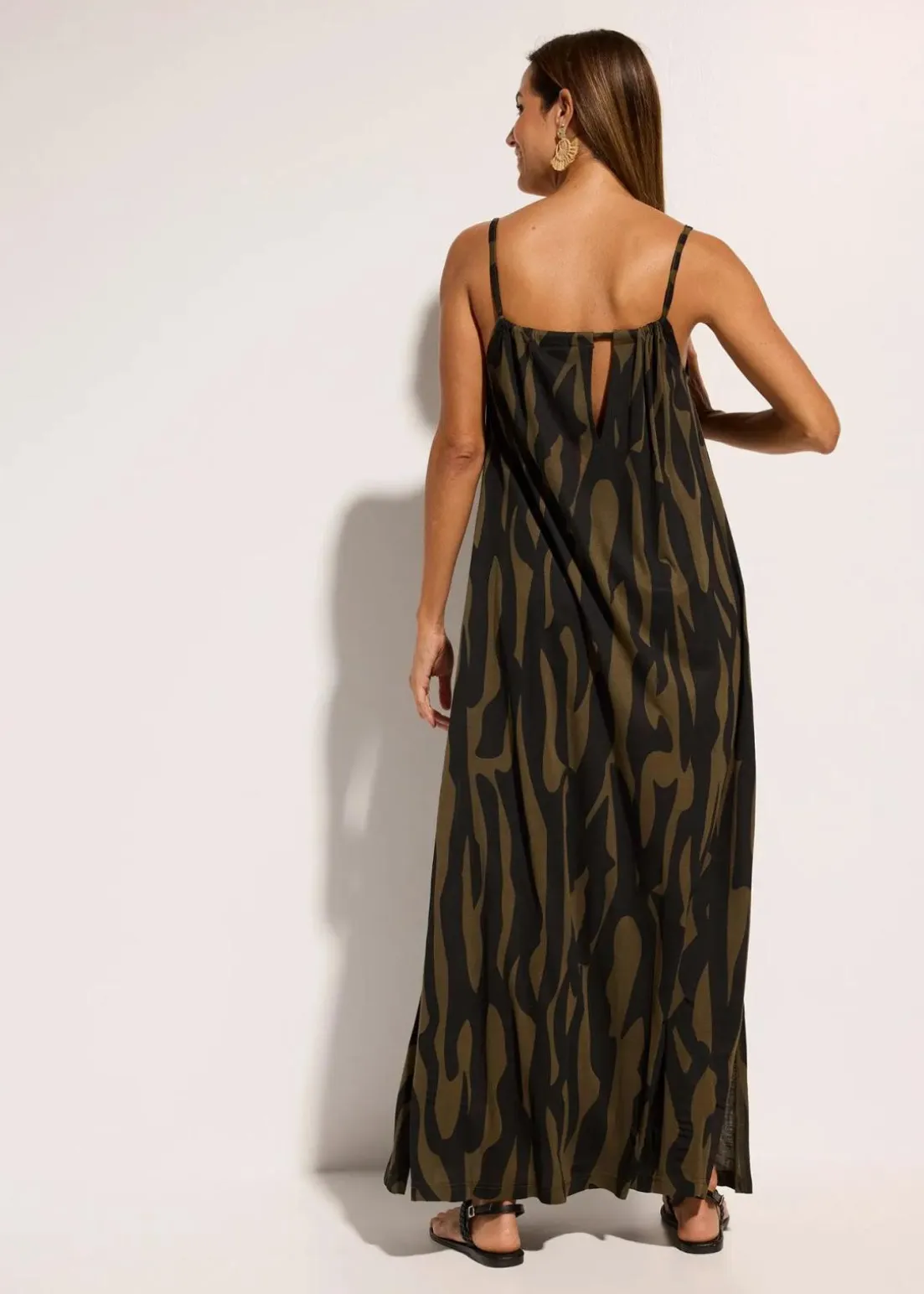 Strandkleid aus fließender Viskose