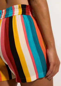 Strandshorts aus fließender Viskose