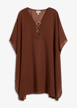 Strandtunika aus leichtem Chiffon