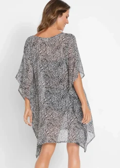 Strandtunika aus leichtem Chiffon