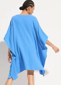 Strandtunika aus luftigem Musselin