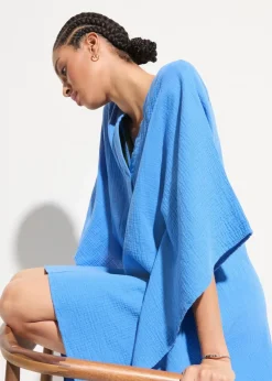 Strandtunika aus luftigem Musselin