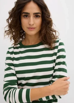 Streifenshirt aus reiner Bio-Baumwolle