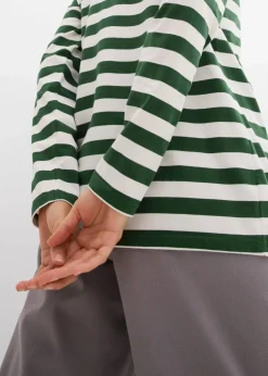 Streifenshirt aus reiner Bio-Baumwolle
