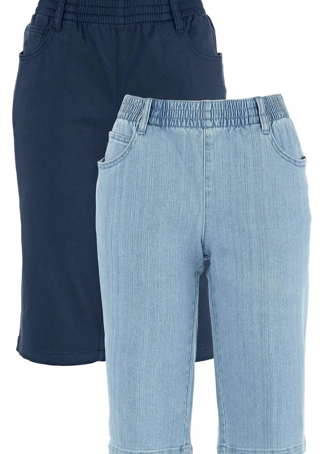 Stretch-Bermuda (2er Pack)