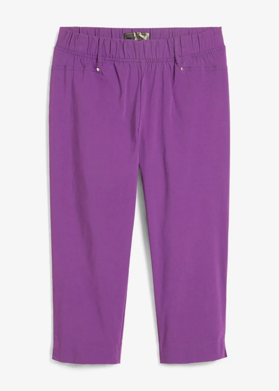 Stretchcapri mit Schlupfbund