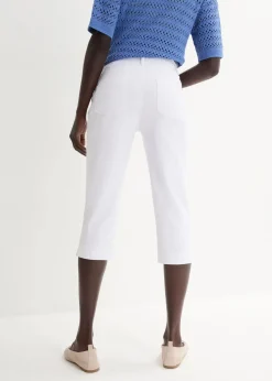 Stretchcapri mit Schlupfbund