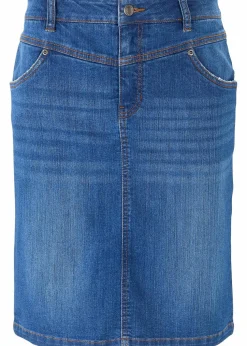 Stretch-Jeansrock