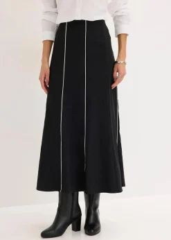 Stretch-Maxirock aus Bengalin