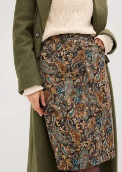 Stretchrock mit Baumwolle