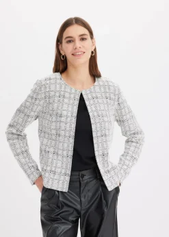 Strickjacke aus Baumwoll-Mix