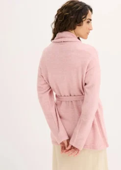 Strickjacke aus flauschigem Hairy Knit