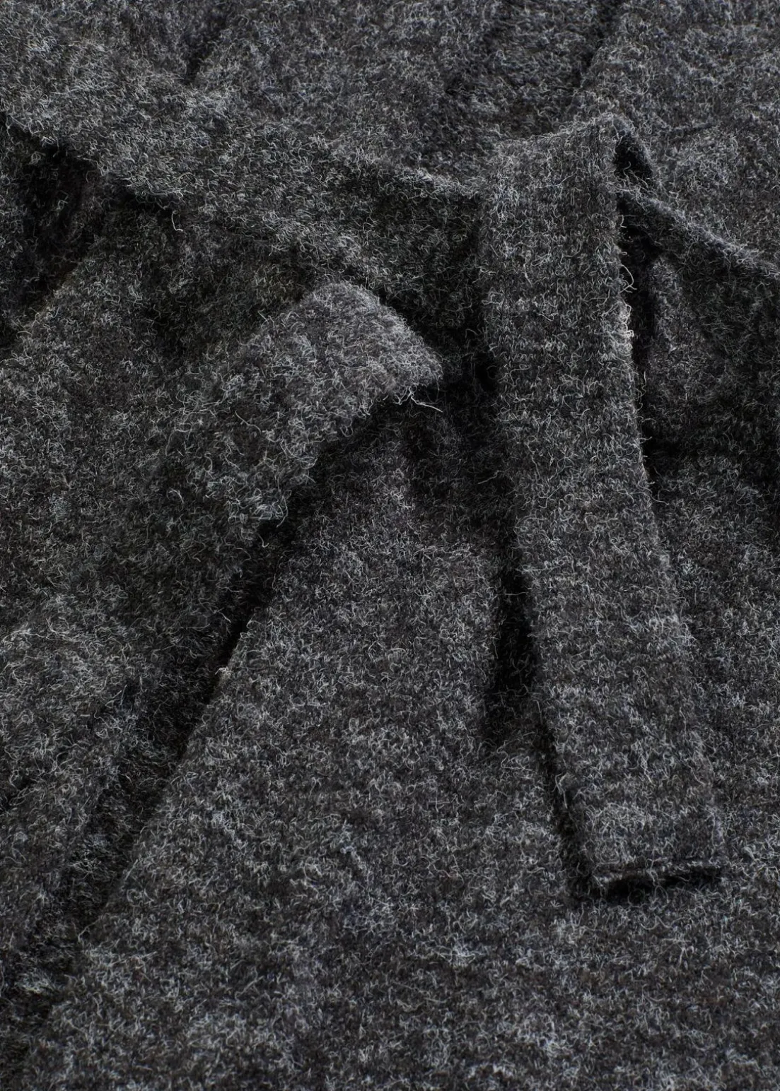 Strickjacke aus flauschigem Hairy Knit