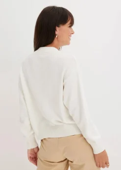 Strickjacke aus reiner Baumwolle