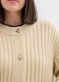 Strickjacke aus softem Viskose-Mix