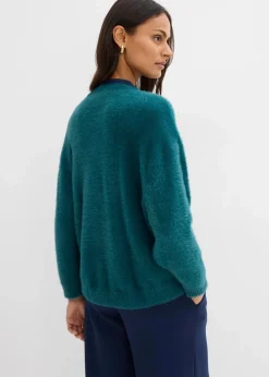 Strickjacke aus Viskose-Mix